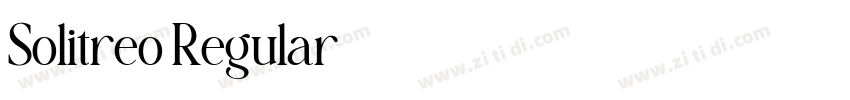 Solitreo Regular字体转换 Solitreo Regular字体转换